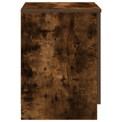vidaXL Bedside Cabinets 2 pcs with 2 Drawers Smoked Oak 40x36x50 cm 6