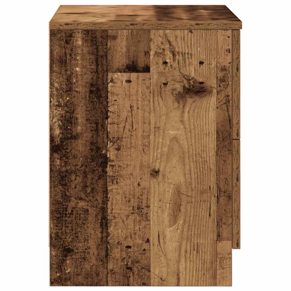 vidaXL Bedside Cabinet | Old Wood | Engineered wood | Medium | Bedside Cabinet 6