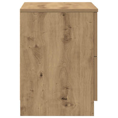 vidaXL Bedside Cabinet with 2 Drawers Artisan Oak 40x36x50 cm 6