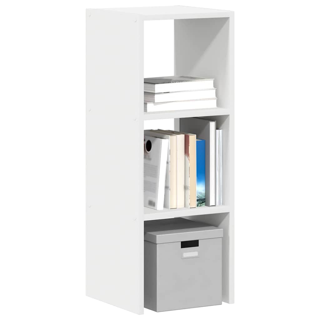 vidaXL Bookcase Stackable White 30x30x80 cm Engineered Wood 1