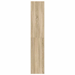 Bookcases 2 pcs Stackable Sonoma Oak Engineered Wood, image 5