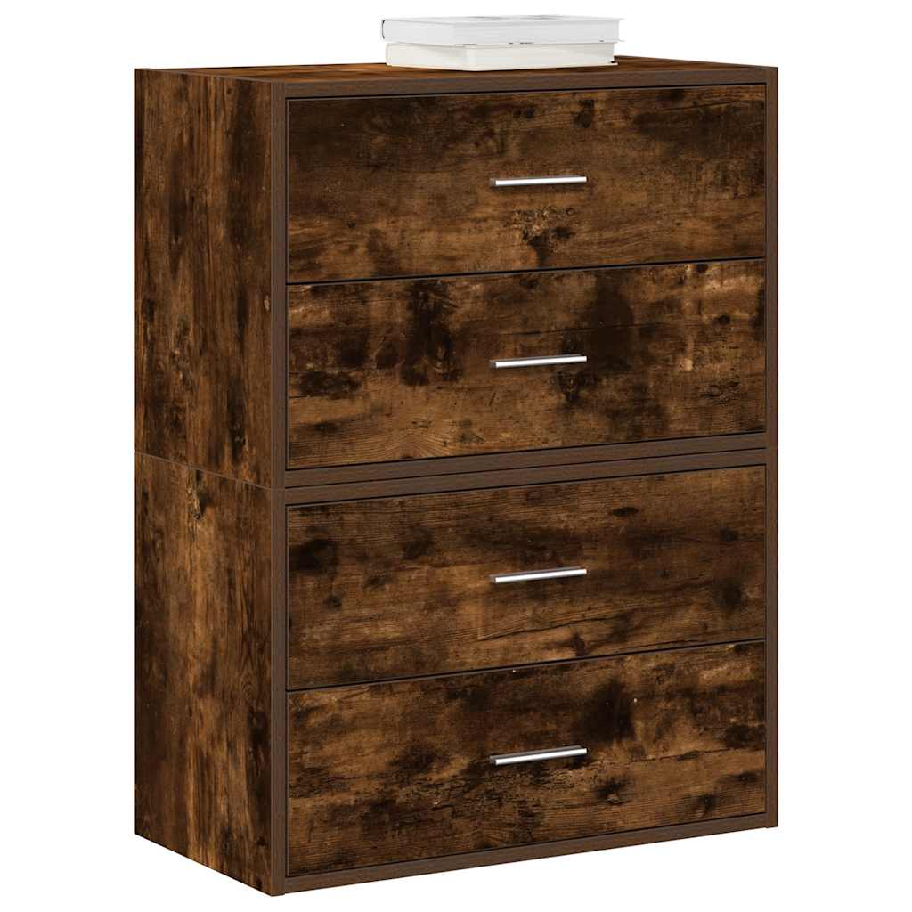 vidaXL Cabinets with 4 Drawers 60x31x40 cm