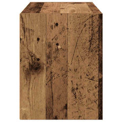 vidaXL Cabinet with 2 Drawers Old Wood 60x31x40 cm Engineered Wood 6