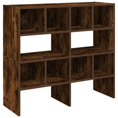 vidaXL Shoe Racks 2 pcs Stackable Smoked Oak 89.5x30x40 cm 2