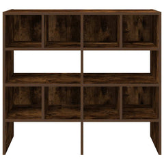 vidaXL Shoe Racks 2 pcs Stackable Smoked Oak 89.5x30x40 cm 4