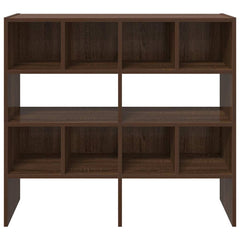 vidaXL Shoe Racks 2 pcs Stackable Brown Oak 89.5x30x40 cm 4