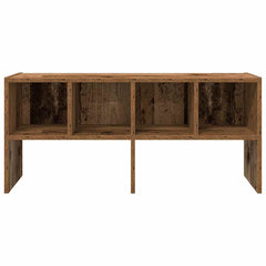 vidaXL Shoe Rack Stackable Old Wood 89.5x30x40 cm 4