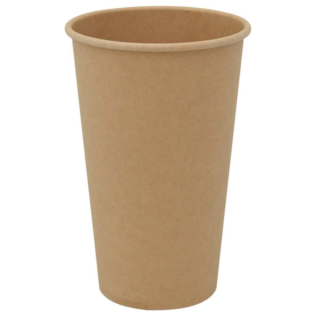 Paper Coffee Cups 1000 pcs 4oz Brown 400 ml