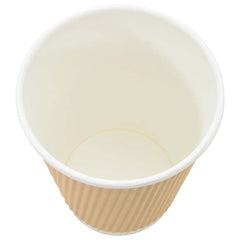 vidaXL Paper Coffee Cups 500 pcs 12oz 300ml Brown 5