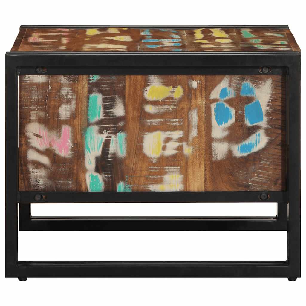 Coffee Table 70x50x38 cm Solid Wood Acacia 50 cm Reclaimed wood