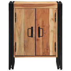 vidaXL Shoe Cabinet 56 x 35 x 70 cm Solid Acacia wood Brown 5