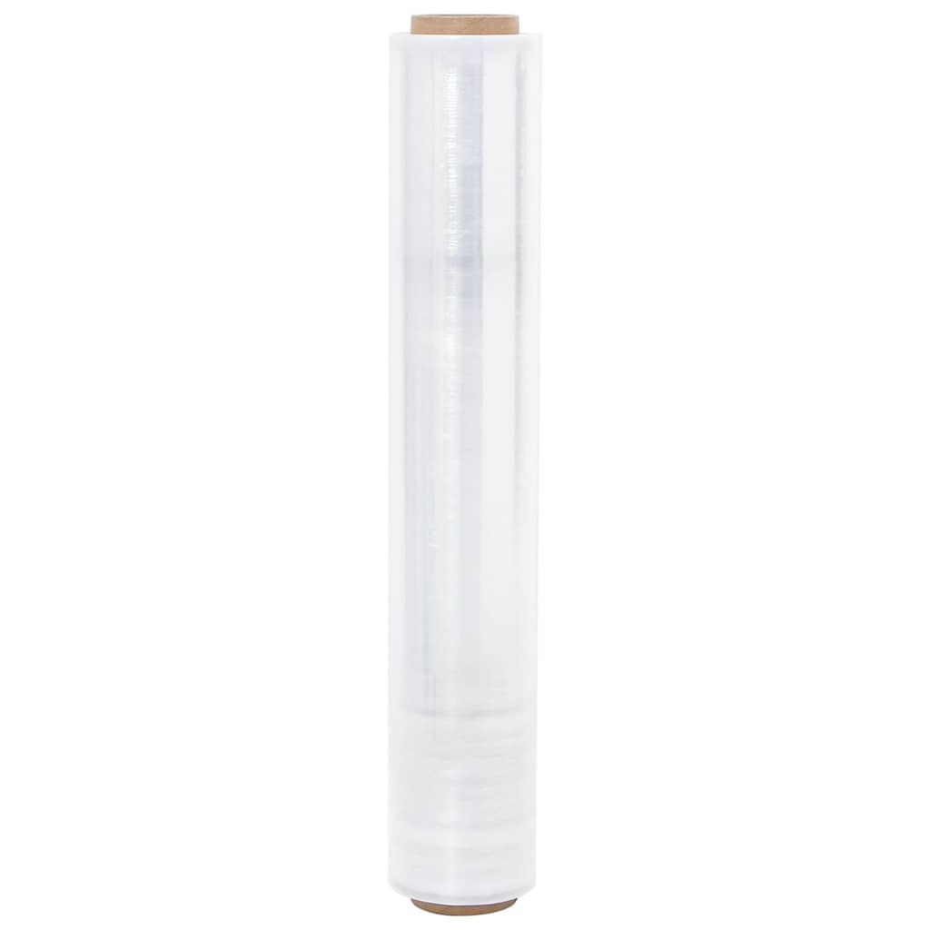 vidaXL Stretch Film 6 pcs Transparent 30 μm 50 cm x 150 m 4
