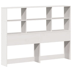 Bookcase Bed without Mattress White 160 cm 200 cm