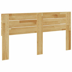 vidaXL Headboard 135 cm Solid Wood Oak 6