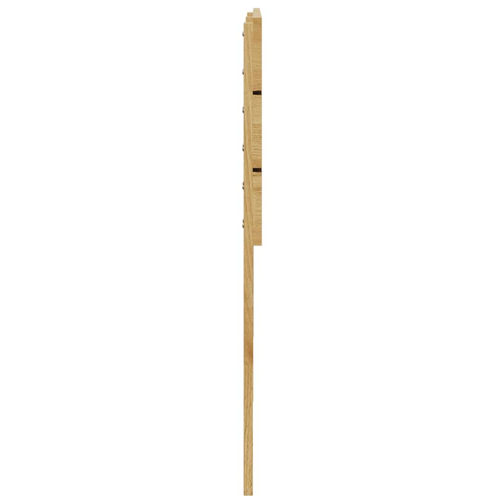 vidaXL Headboard 150 cm Solid Wood Oak 5