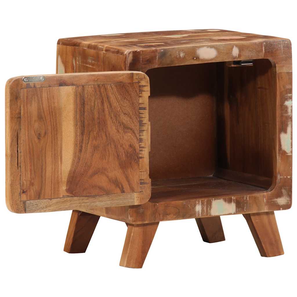 vidaXL Bedside Cabinet 2 pcs 40x32x46 cm Solid Wood Reclaimed 5