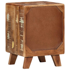 vidaXL Bedside Cabinet 2 pcs 37x32x50 cm Solid Wood Reclaimed 4