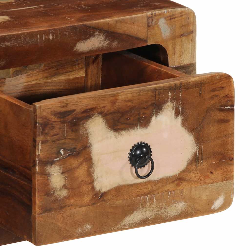 Wall-mounted TV Cabinet Solid Wood Reclaimed, image 6