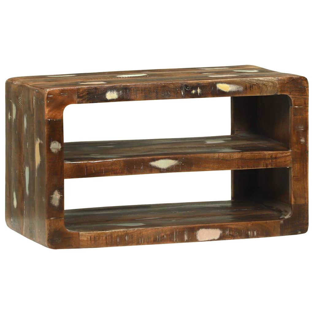 vidaXL TV Cabinet Multicolour Solid Reclaim wood