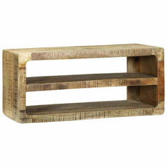 TV Cabinet Multicolour Solid Reclaim Wood