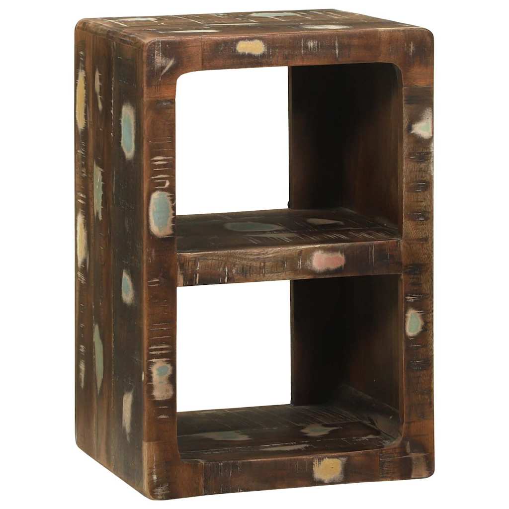 vidaXL TV Cabinet Multicolour 36 x 30 x 54 cm Solid Reclaim wood 1
