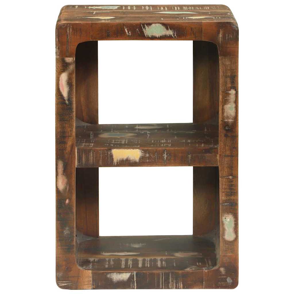 vidaXL TV Cabinet Multicolour 36 x 30 x 54 cm Solid Reclaim wood 3