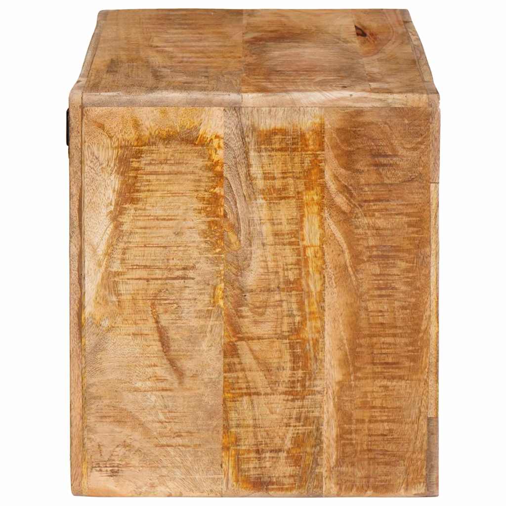 vidaXL Wine Rack with Storage Brown 44 x 30 x 35 cm Solid Mango Wood 5