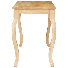 vidaXL Coffee Table Brown 110 x 55 x 77 cm Solid Mango Wood 5