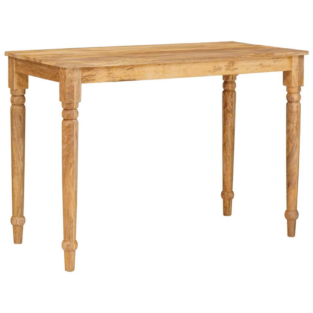 vidaXL Coffee Table Brown 110 x 55 x 77 cm Solid Mango Wood 2