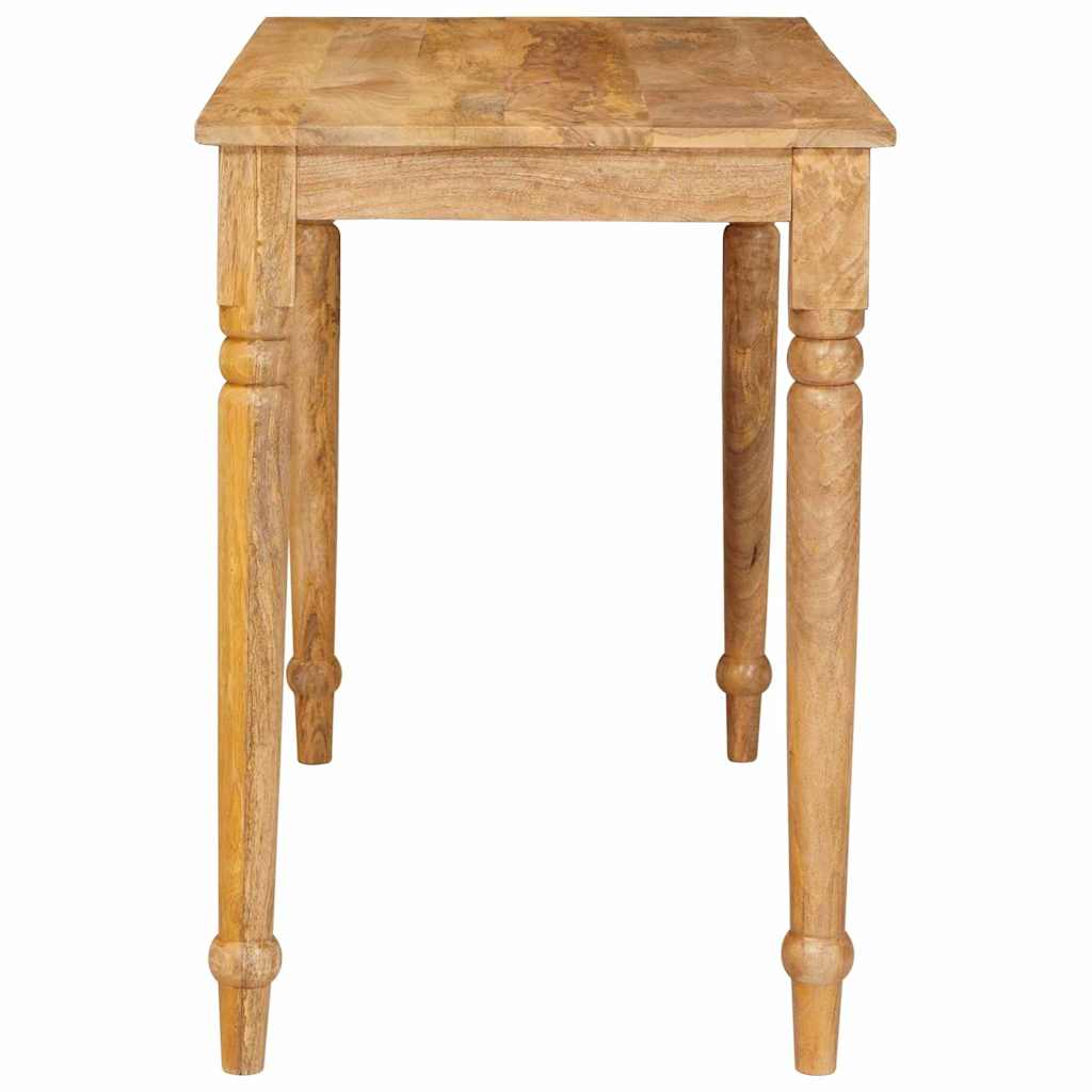 vidaXL Coffee Table Brown 110 x 55 x 77 cm Solid Mango Wood 5