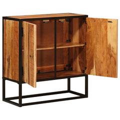 vidaXL Sideboard Beta Natural 70 x 30 x 75 cm Solid Acacia Wood 3