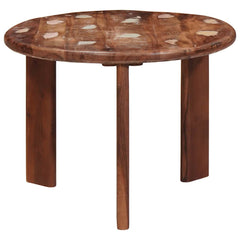 vidaXL Nesting Coffee Tables 3 pcs Multicolour Ø 54 x 40 cm 5
