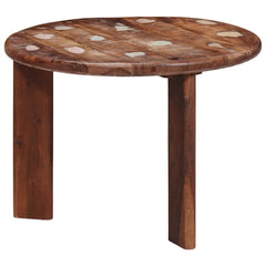 vidaXL Nesting Coffee Tables 3 pcs Multicolour Ø 54 x 40 cm 6