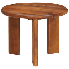 vidaXL Nesting Coffee Tables 3 pcs Honey Brown Ø 54 x 40 cm 4