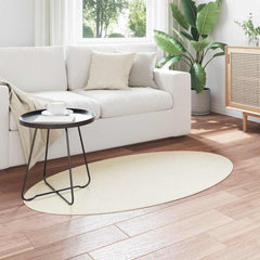 vidaXL Carpet HUARTE Cream 80 x 150 cm 100% Polyester 3