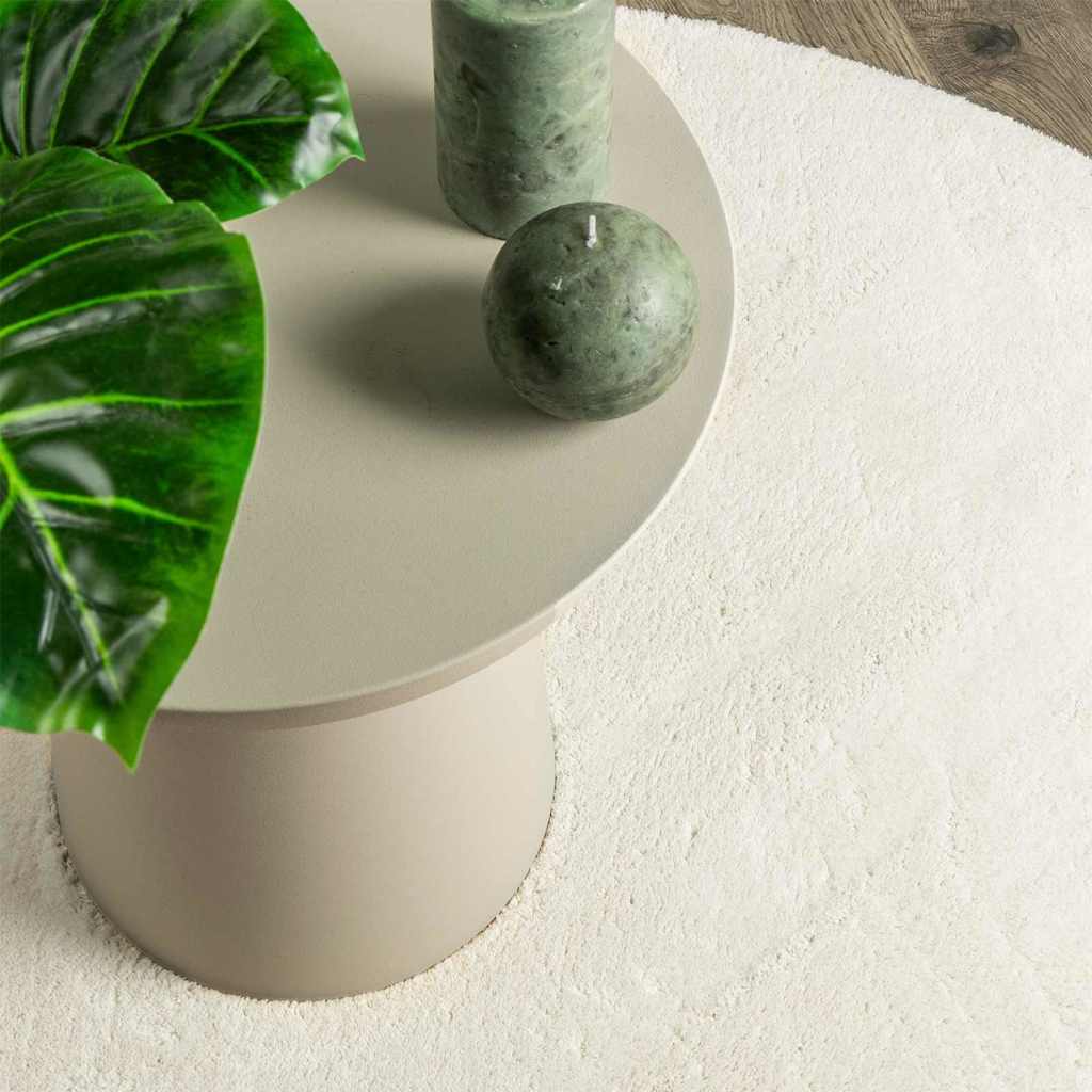 vidaXL Carpet HUARTE Cream 100 x 200 cm Polyester 6