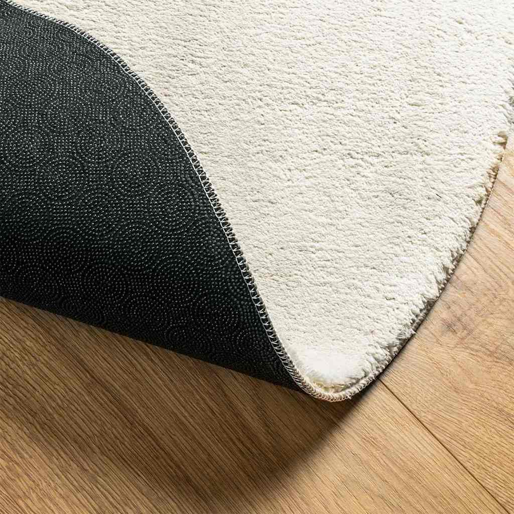 vidaXL Carpet HUARTE Cream 120 x 170 cm Polyester 5