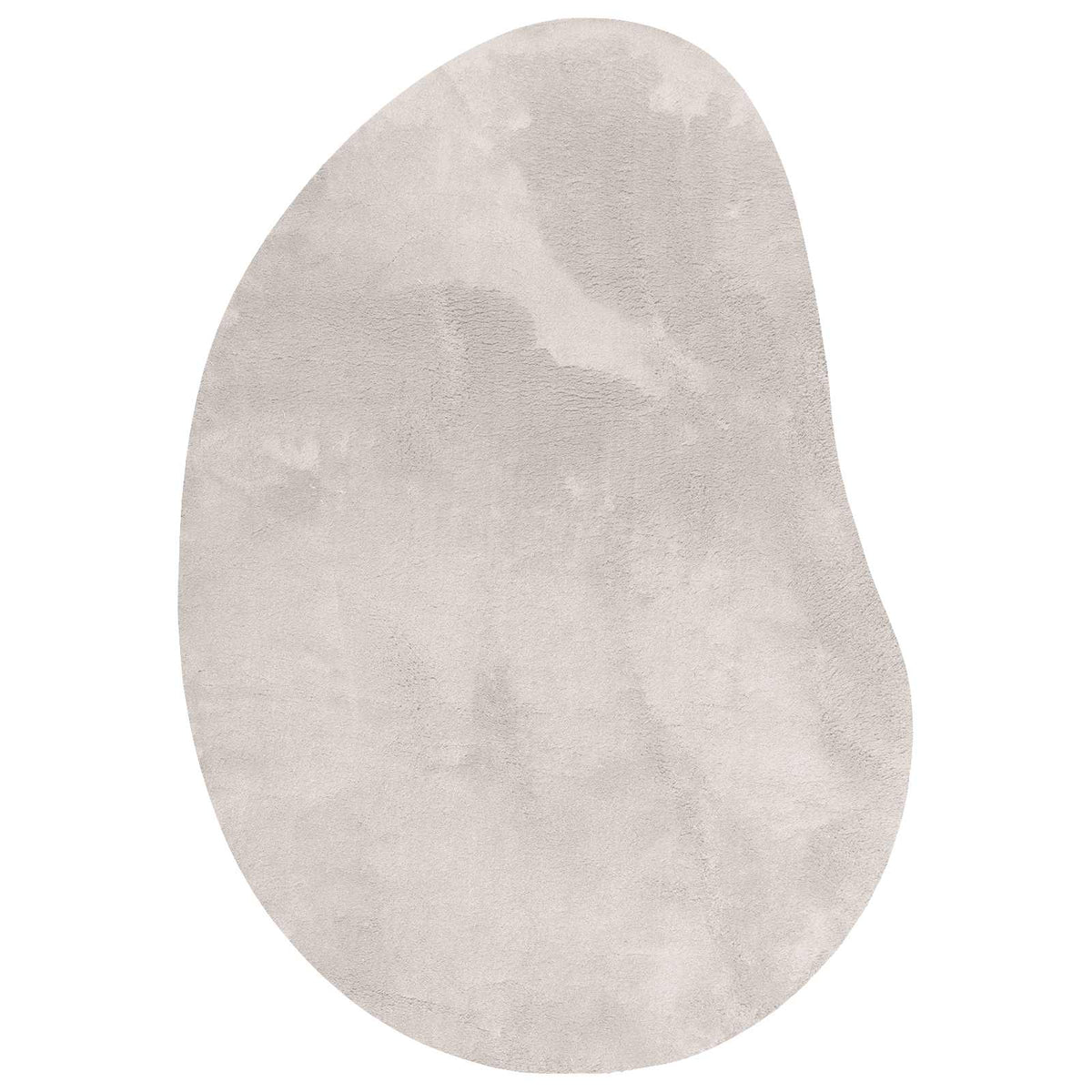 Carpet HUARTE 80 x 150 cm Polyester Oval-raindrop Sand