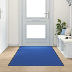 Doormat and Black 120 x 250 cm 100% Polyamide Blue