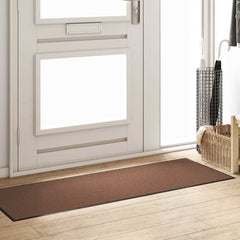 vidaXL Doormat Brown and Black 60 x 180 cm 100% Polyamide 3