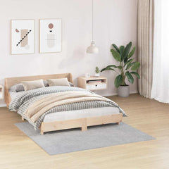 vidaXL Anti-slip Shaggy Rug Grey 160 x 160 cm PP 3