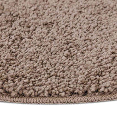 vidaXL Anti-slip Shaggy Rug Brown 120 x 120 cm PP 6