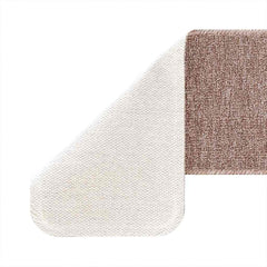 vidaXL Anti-slip Stair Mats 15 pcs 60 x 25 cm Light brown PP 5