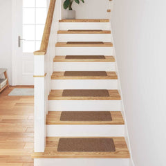 vidaXL Anti-slip Stair Mats 15 pcs 60 x 25 cm Yellow PP Rectangular 3