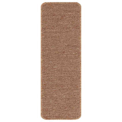 vidaXL Anti-slip Stair Mats 15 pcs 60 x 25 cm Yellow PP Rectangular 4
