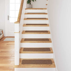 vidaXL Anti-slip Stair Mats 15 pcs 75 x 20 cm Yellow PP Rectangular 3