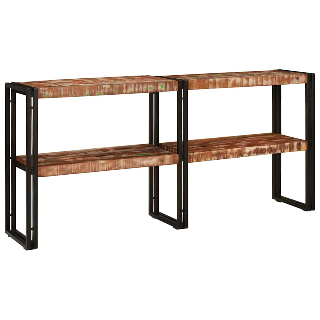 Console Table Brown 160 x 33 x 75 cm Solid reclaimed wood