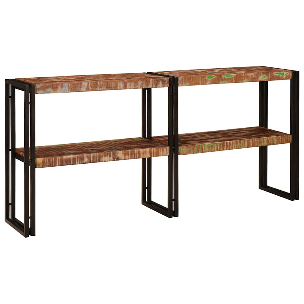 Console Table Brown 160 x 33 x 75 cm Solid reclaimed wood