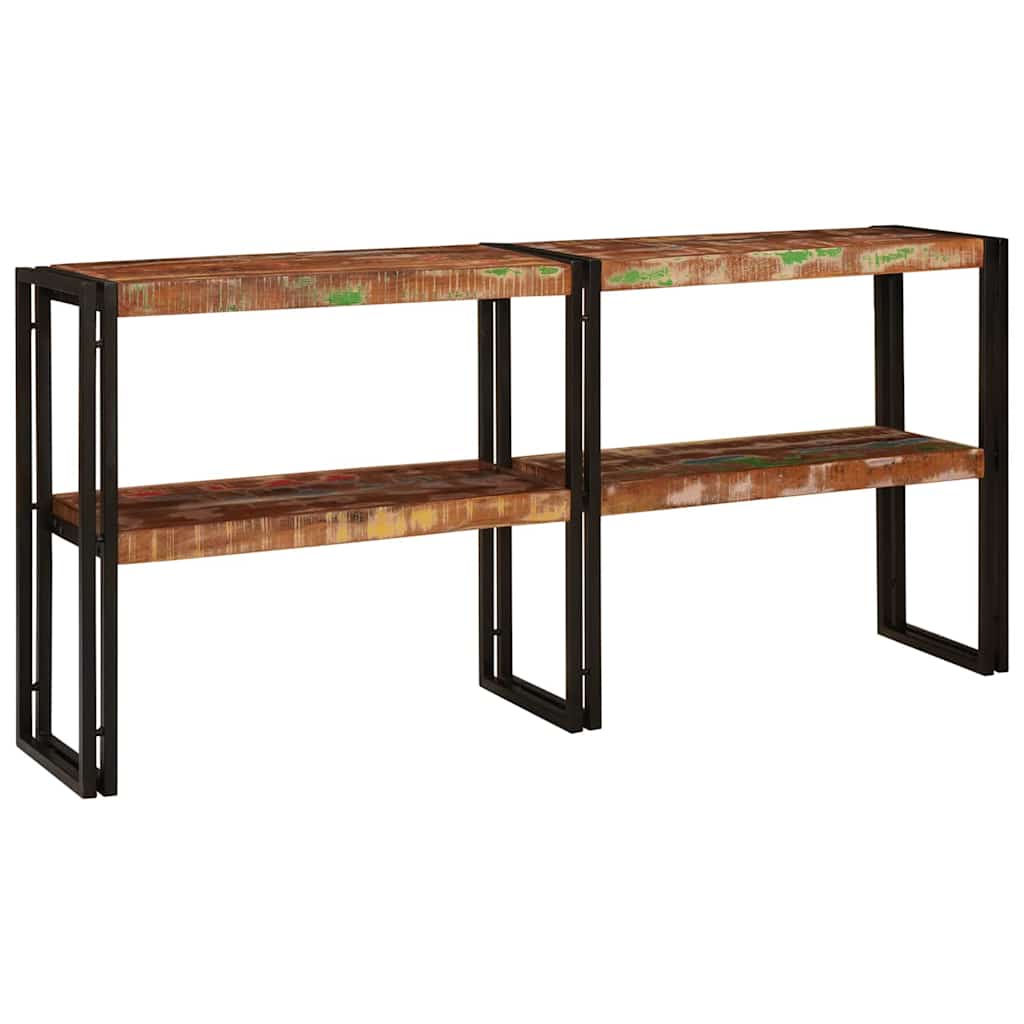 Console Table Brown 160 x 33 x 75 cm Solid reclaimed wood