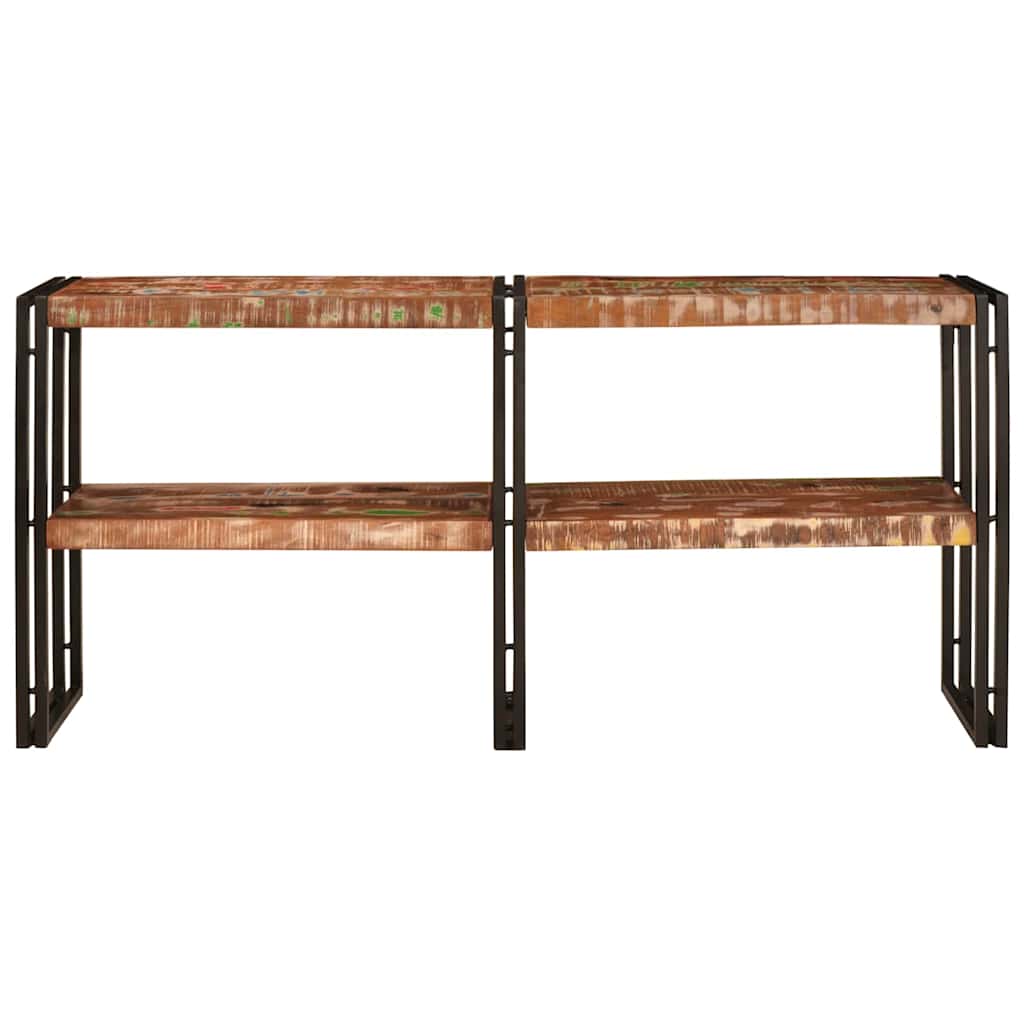 Console Table Brown 160 x 33 x 75 cm Solid reclaimed wood